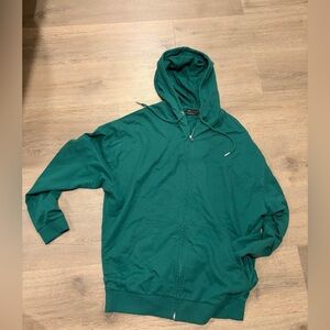 ASOS Green Zip-Up Hoodie